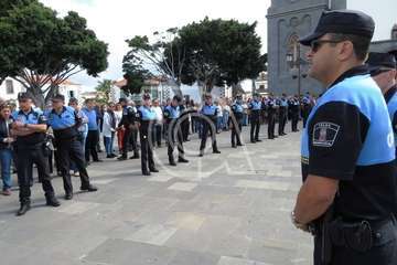 Telde da su último adiós al cabo Rubén Rivero (Foto TA)